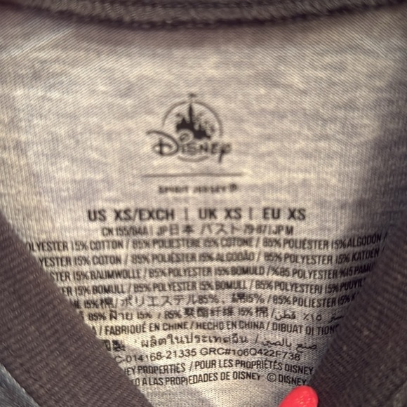 2022 Disney Villians Spirit Jersey Up To no good. size XS. - Picture 2 of 5